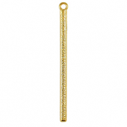 DQ European metal charms bar Gold (nickel free)