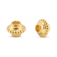 DQ European metal beads spacer Bali Gold (Nickelfree)