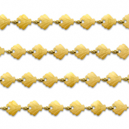 Stainless steel findings belcher chain shell Gold