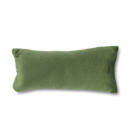 Jewellery display cushion velvet Olive Green