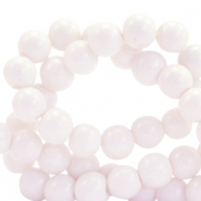 4 mm glass beads opaque Light pastel pink