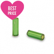 Glass seed beads special Bugles Classic Green