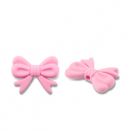 Acrylic beads bow Pink