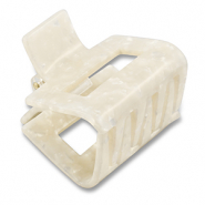 Hair accessories hair claw White