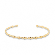 Stainless steel bracelets bangle Gold