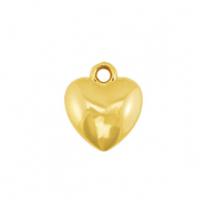 Statement charms heart Gold
