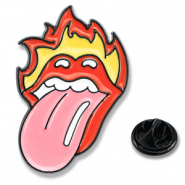Pins hot kiss Pink-Red-Yellow