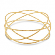 Arm cuff crossed Gold
