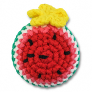 Crochet watermelon Red-White-Green