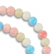 8 mm glass beads Multicolor