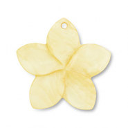 Shell charm flower Yellow