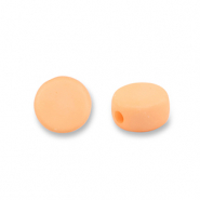 Acrylic beads disc Orange