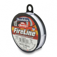 Beadalon Stringing Wire Fireline 0.20mm White