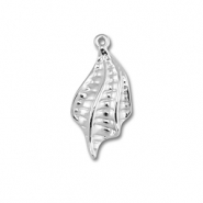Stainless steel charms wing Silver