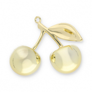 Statement charms cherries Gold