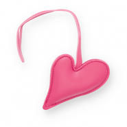 Statement charms heart Amaranth Pink