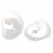 Imitation freshwater pearls White