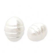 Imitation freshwater pearls rice White