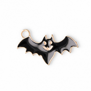Metal charms bat Black-Gold