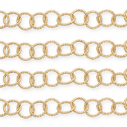 Aluminium findings belcher chain Gold