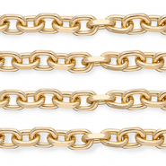 Aluminium findings belcher chain anchor cable Gold