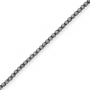 Top faceted beads Grey