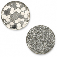 20 mm flat Polaris Elements cabochon Helios Beige