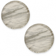 12 mm flat Polaris Elements cabochon Las Vegas Beige