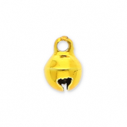 Metal charms little bells 6mm Gold