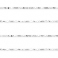 Stainless steel findings belcher chain figaro link Silver