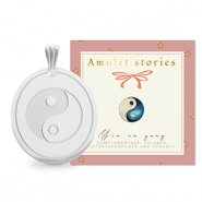 BY31® Stainless steel charms Yin & Yang Silver