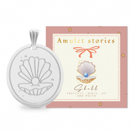 BY31® Stainless steel charms shell Silver