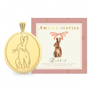 BY31® Stainless steel charms rabbit Gold