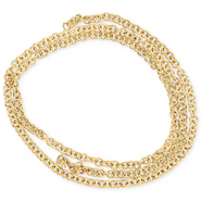 Stainless steel findings jump ring Gold