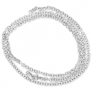 Stainless steel findings jump ring Silver