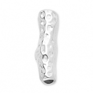 Stainless steel beads tube Silver