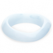 Bracelets bangle resin Light Blue