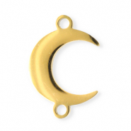 Stainless steel charms/connector horn Gold