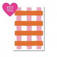 BY31® Jewellery cards lines White-Red-Light Pink