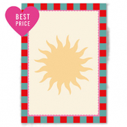 BY31® Jewelley cards sun Yellow-Green-Red-Pink