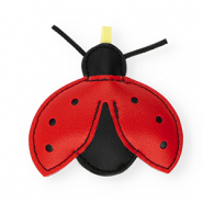 Statement charms ladybug Red-Black-Yellow