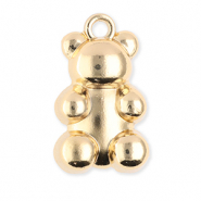 Metal charms bear Gold