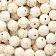 Beads Ceramic 12mm White