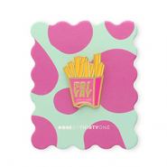 BY31&reg; Pin "Fri yay" on card Mint Turquoise-Multicolour Pink-Multicolour Yellow-Gold