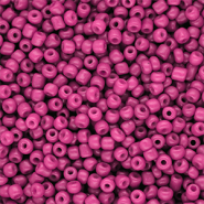 Glass seed beads 8/0 (3mm) Hot Pink