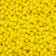 Glass seed beads 8/0 (3mm) Yellow