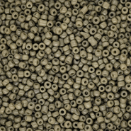 Glass seed beads 12/0 (2mm) Khaki