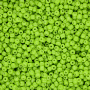 Glass seed beads 12/0 (2mm) Lime Green