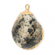 Shell pendants specials Grey-Gold