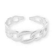 Stainless steel bracelets bangle belcher chain Silver